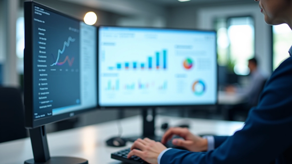 Dashboard showing SLA compliance metrics, response time trends, and ticket volume statistics